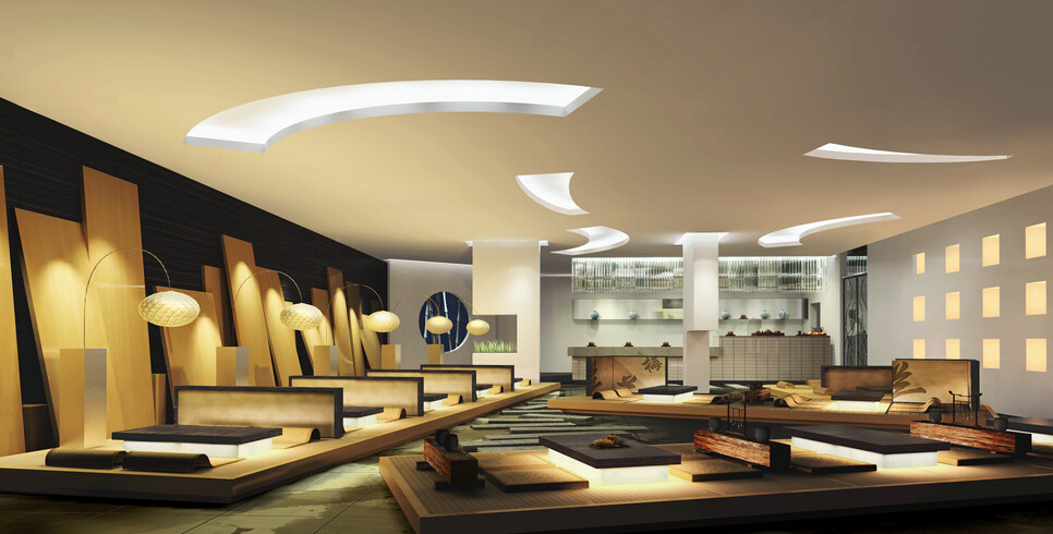 茶樓裝修設(shè)計(jì)布局圖